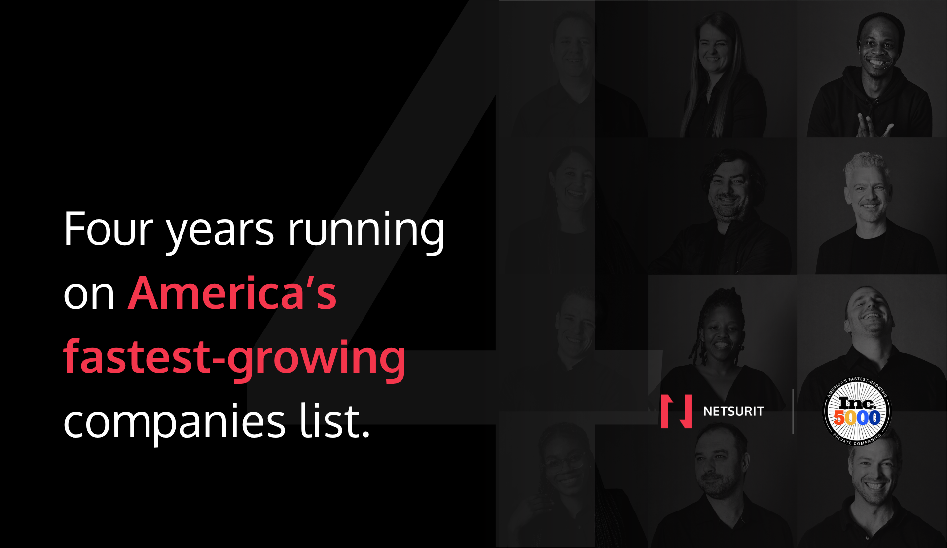 Netsurit Makes Inc 5000 for Fourth Straight Year