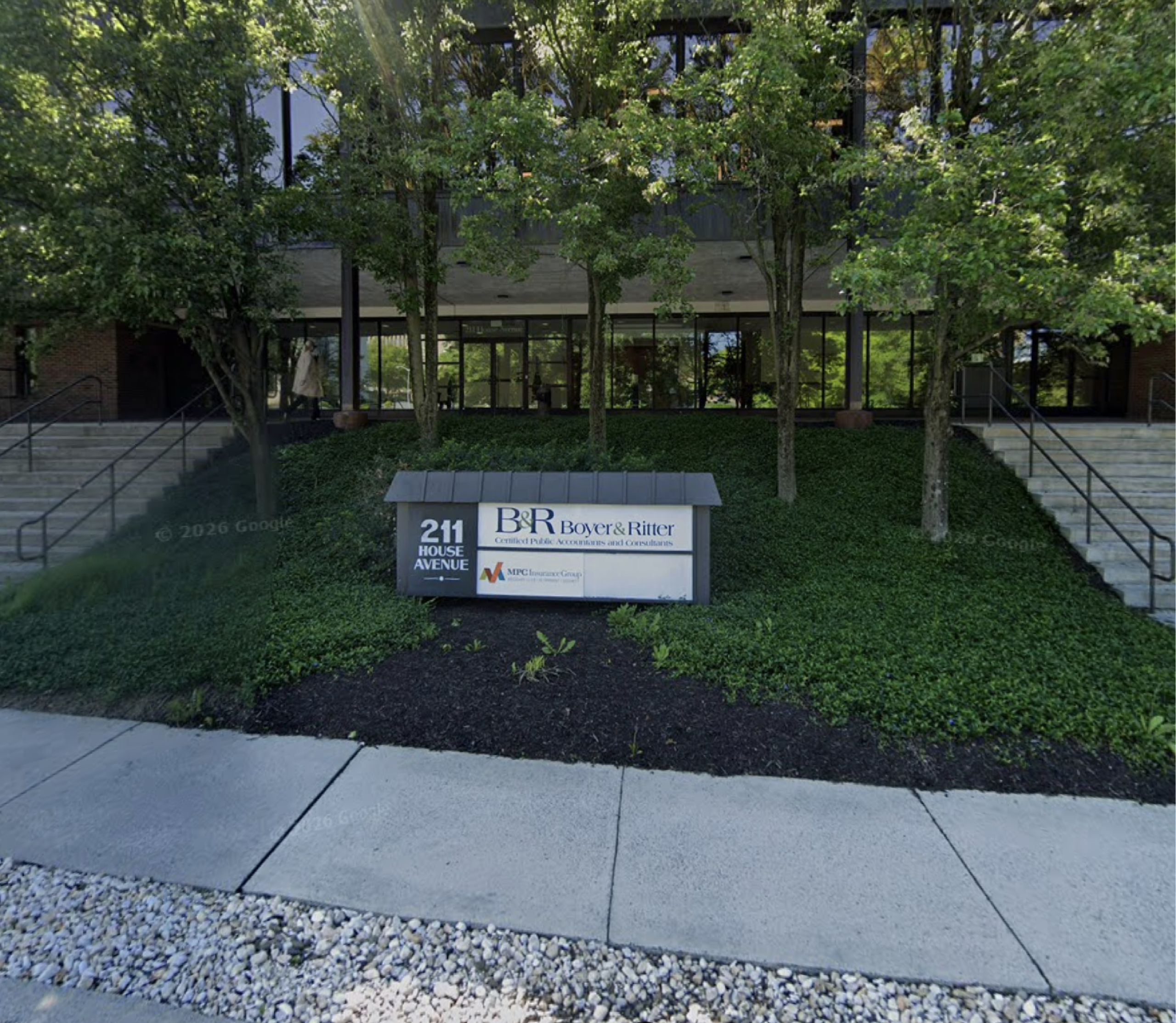 Boyer & Ritter office building entrance.