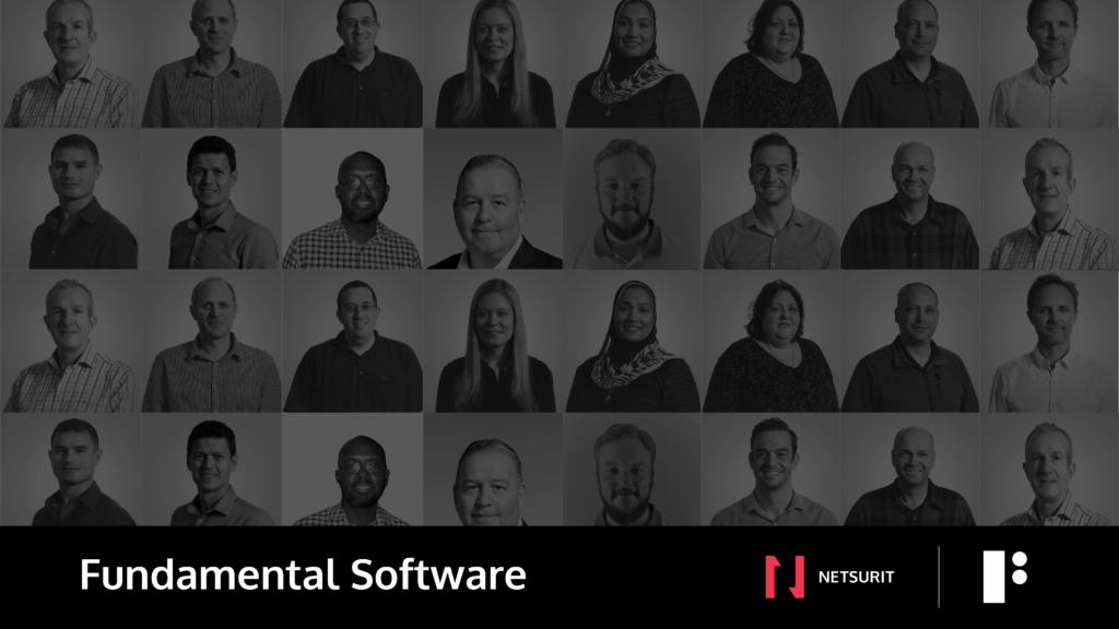 Headshot mosaic of Fundamental Software team.